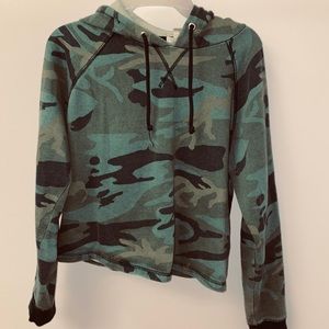Forever 21 camo sweatshirt